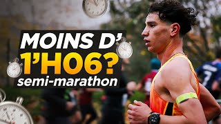 RUN A HALF MARATHON IN UNDER 1H06? 😱 - Boulogne-Billancourt Half Marathon 🏃