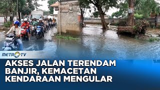 Banjir Akibat Curah Hujan Tinggi di Tangerang