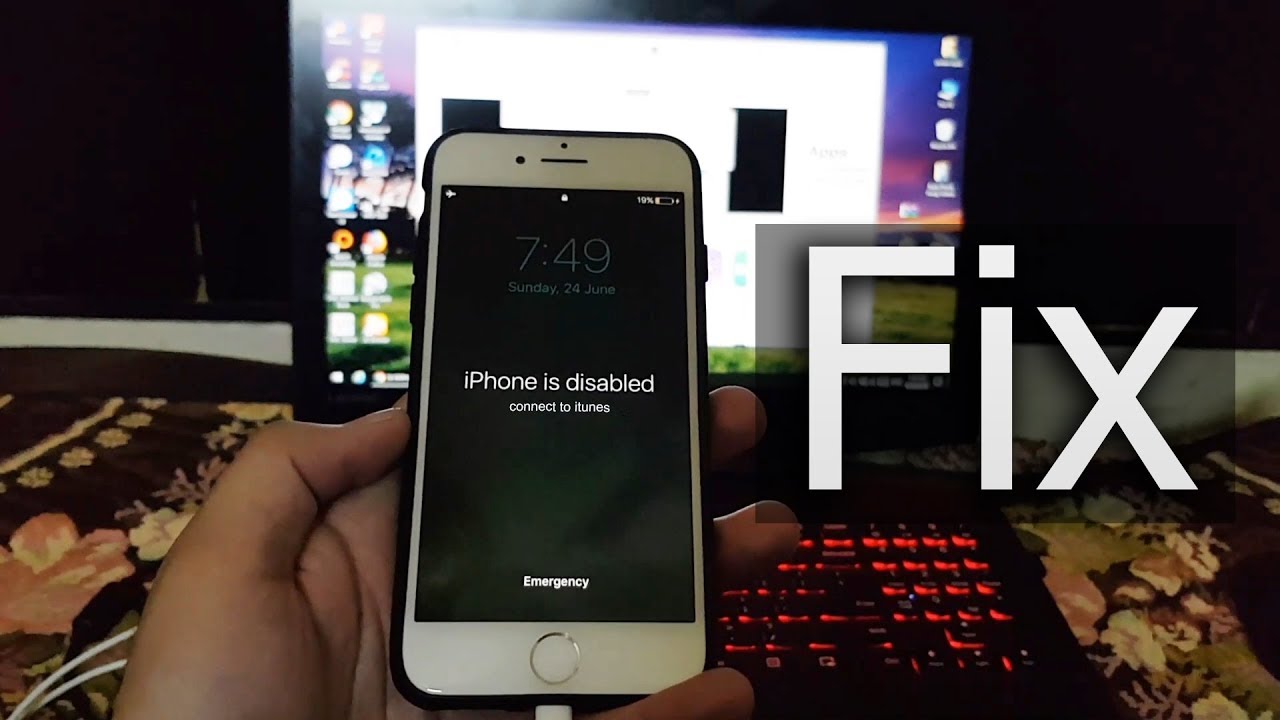 Unlock Disabled Iphone 6 Without Computer