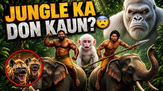 जंगल का डॉन कौन?😨😨  #story #predator #ancient #storytime #discoveryoffire #aistory 