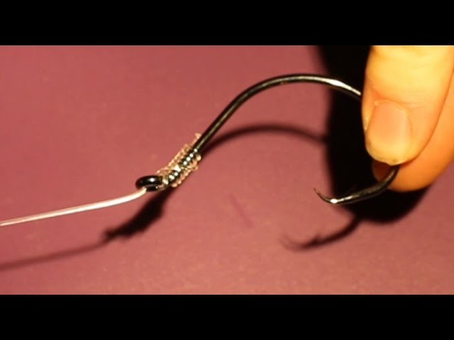 How to tie a fishing lure knot 