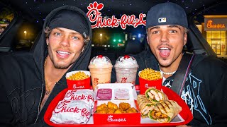 Trying Chic-Fil-A SECRET Menu Items..