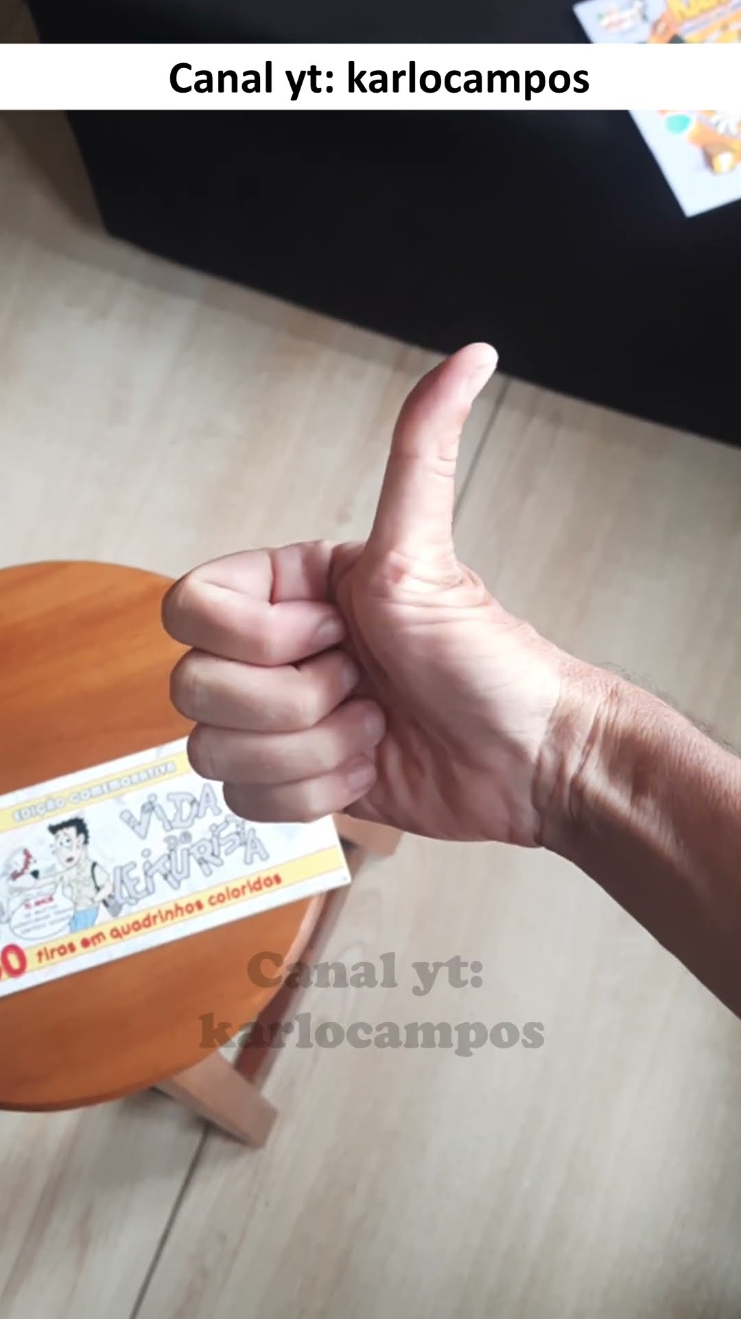 Olha o DEDÃO!! Consegue fazer?!