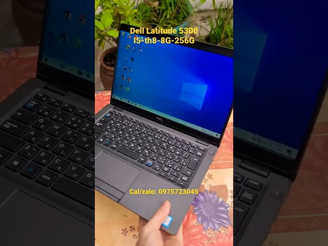 Dell Latitude 5300 Intel I5-th8-8G-256G #delllaptop