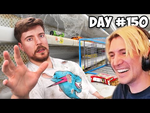 10,000 Every Day You Survive In A Grocery Store | Xqc Reacts To Mrbeast