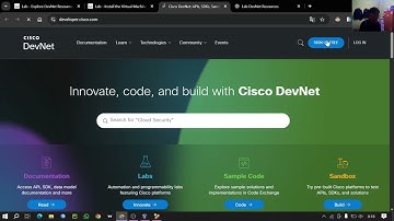 Lab - Install the Virtual Lab Environment dan Lab - Explore DevNet Resources hand on