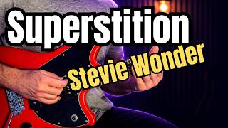 Percussive Strumming - Here's Why It's So Important (Superstition - Stevie Wonder Guitar Lesson)