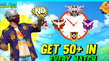 Solo Rank Push Tips And Tricks | Win Every Ranked Match | How To Push Rank In Free Fire session 43