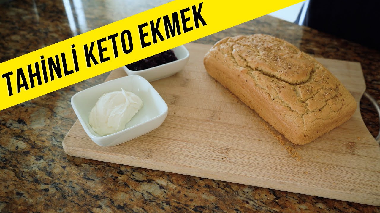 39 – TAHINLI KETOJENIK EKMEK TARIFI. KETOJENIK YEMEK TARIFLERI BIZDE – KETO KAFASI