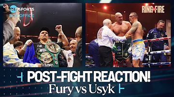 Post-Fight Scenes: Oleksandr Usyk defeats Tyson Fury to become Undisputed Heavyweight Champion 🏆🇺🇦