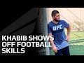 ⚽️ Khabib passes a defender and scores