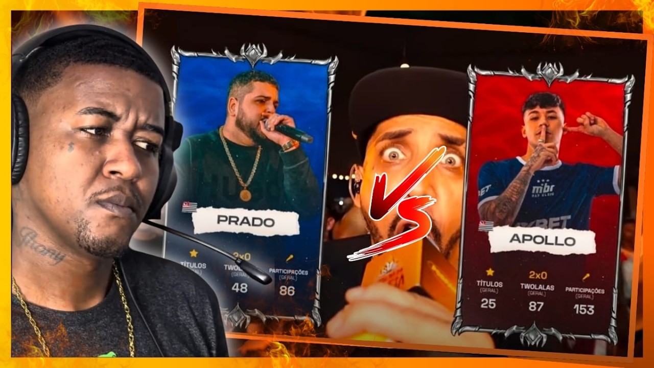 Jhony REACT - PRADO X APOLLO - Primeira Fase ( Melhor da Noite )