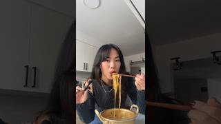 Korean instant PASTA koreanfood koreafood ramen noodles mukbang asmr pasta