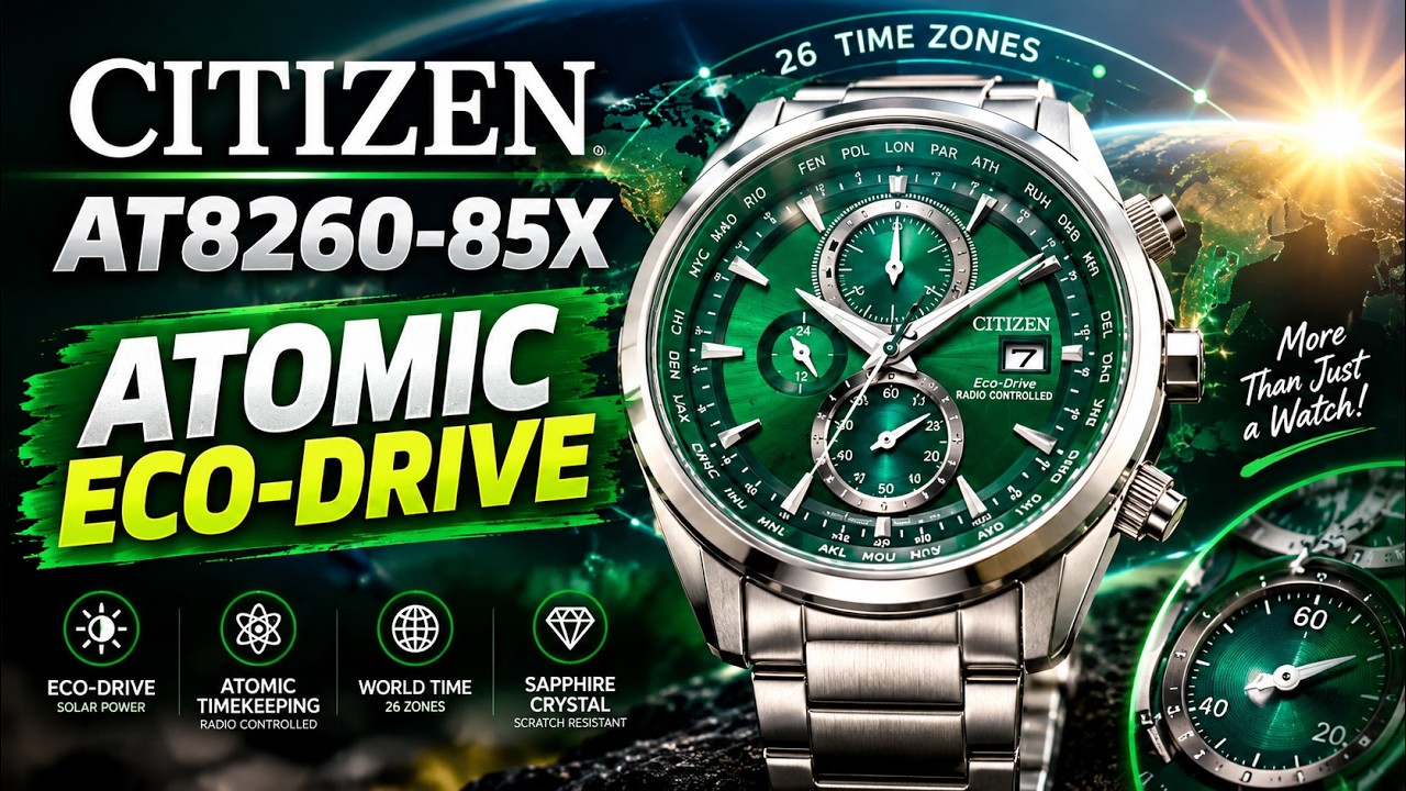 Citizen AT8260-85X: Why This Is The Most Underrated Watch Under