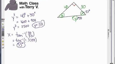 How to Solve Right Triangles: Problem Set 3
