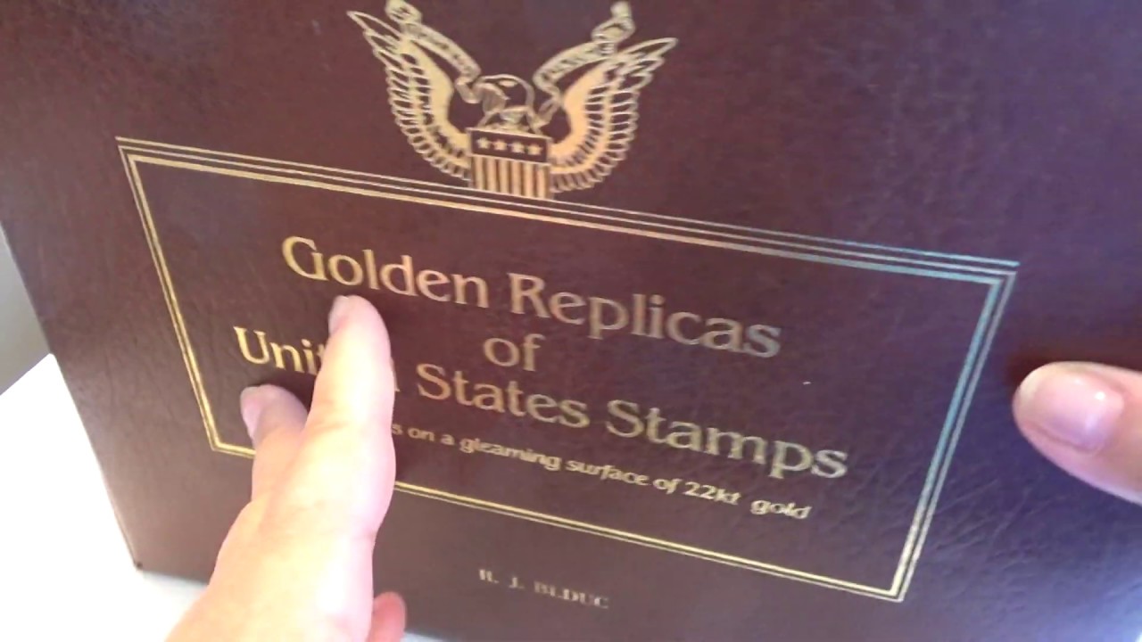 22 kt. Gold First Issue Stamps #8
