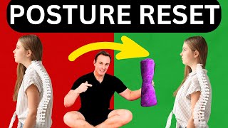 BEST 3 Posture Stretches | rounded shoulders | tech neck | hunch back #ForwardHeadPosture