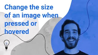 Change the size of an image when pressed or hovered | Bubble.io Tutorial screenshot 5