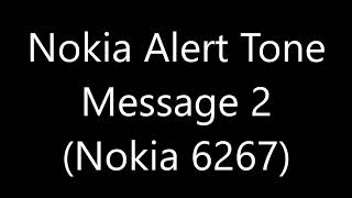 Nokia Alert Tone - Message 2 (Nokia 6267)