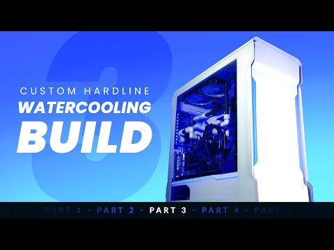 Blue Yeti Custom Watercooled PC Build p.3 - Alphacool CPU Waterblock