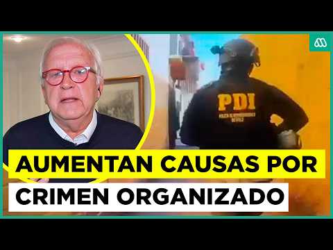 Estudio de la U. San Sebastián: causas por crimen organizado se duplicaron en una década