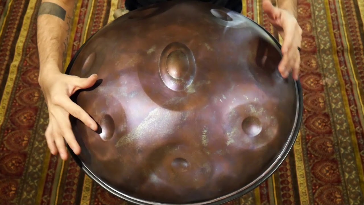 Saraz Handpan C# Minor 8 Stainless Steel