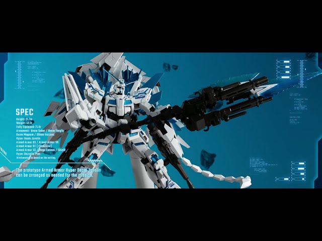 Bandai Robot Spirits Unicorn Gundam Perfectibility Divine Action Figure - 140mm Scale Model With Full Armor Set - View #2