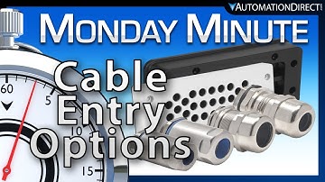 Enclosure Cable Grip & Cable Entry from AutomationDirect