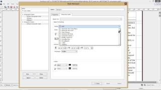 Creating and using styles in scribus