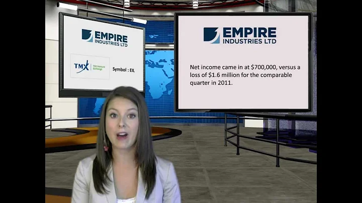 Empire Industries (TSXV: EIL) Video News Alert