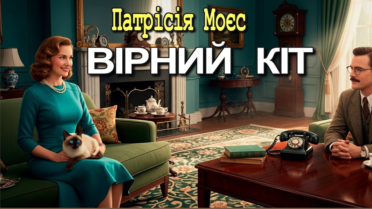 Патрісія Моєс - "Вірний кіт" цікава майже детективна історія.