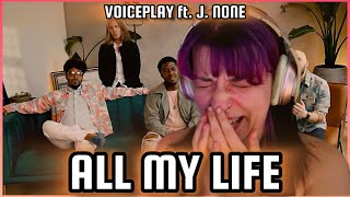 REACTION | VOICEPLAY ft. J. NONE "ALL MY LIFE" (KCI &amp; JOJO COVER)