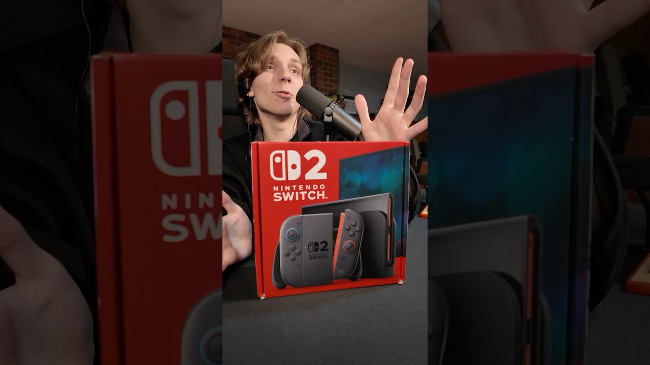 Unboxing the Switch 2!