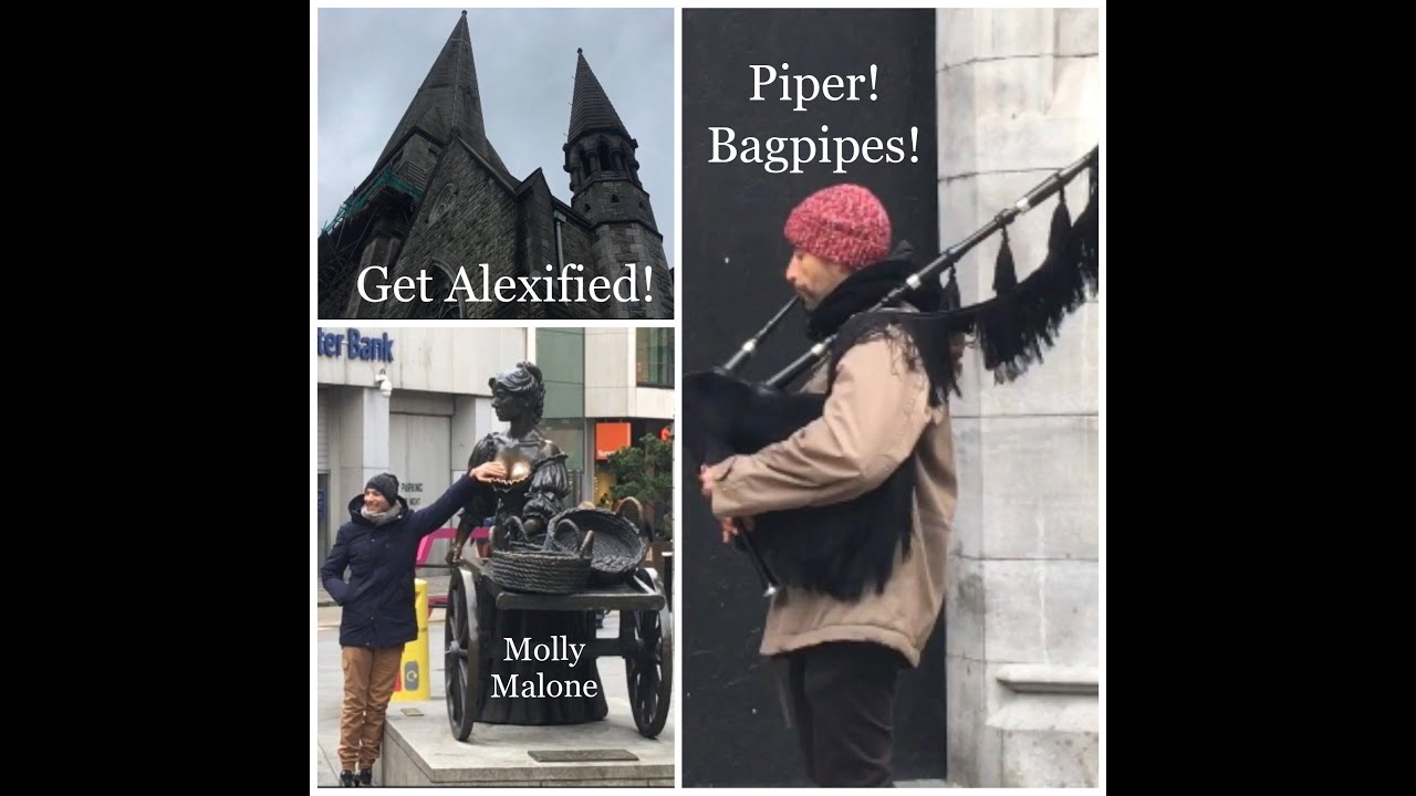 Piper Bagpipes Street Music 4 Dublin Ireland Get Alexified