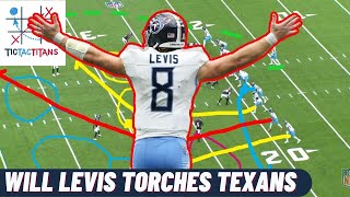 Tennessee Titans Film Breakdown: WILL LEVIS TORCHES THE TEXANS - Throwing Bombs & Pinpoint Accuracy