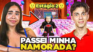 PASSEI MINHA NAMORADA NO PARKOUR DE TECLADO MAIS IMPOSSÍV...