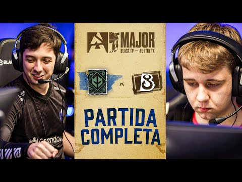 IMPERIAL vs B8 - PARTIDA COMPLETA COM GAULES - BLAST AUSTIN MAJOR DIA 1