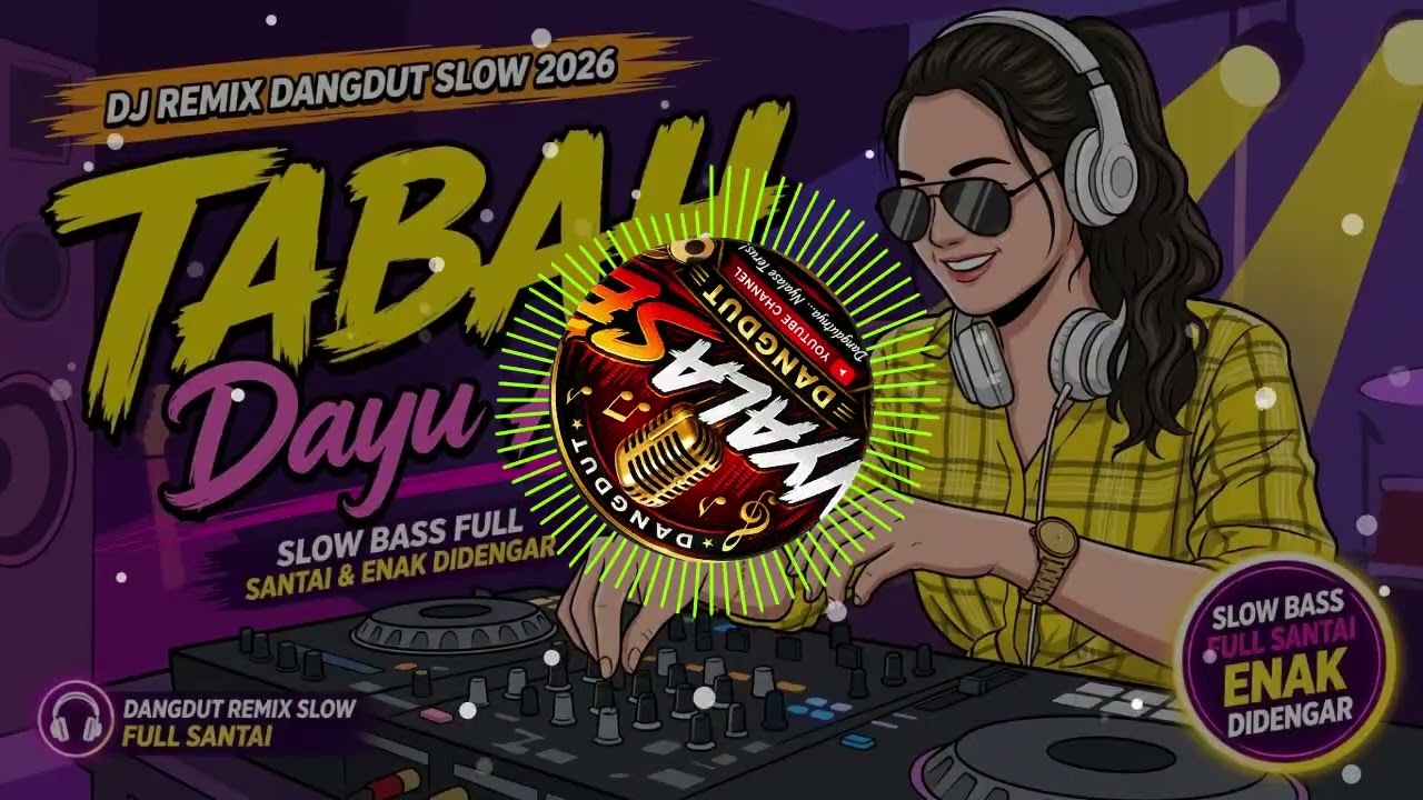 DJ DANGDUT SLOW 2026 🔥 TABAH – DAYU AG | Slow Bass Paling Enak Didengar, Sekali Putar Ketagihan!