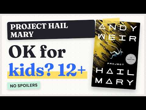 Project Hail Mary Parents Guide: Is the Book OK for Kids? video thumbnail