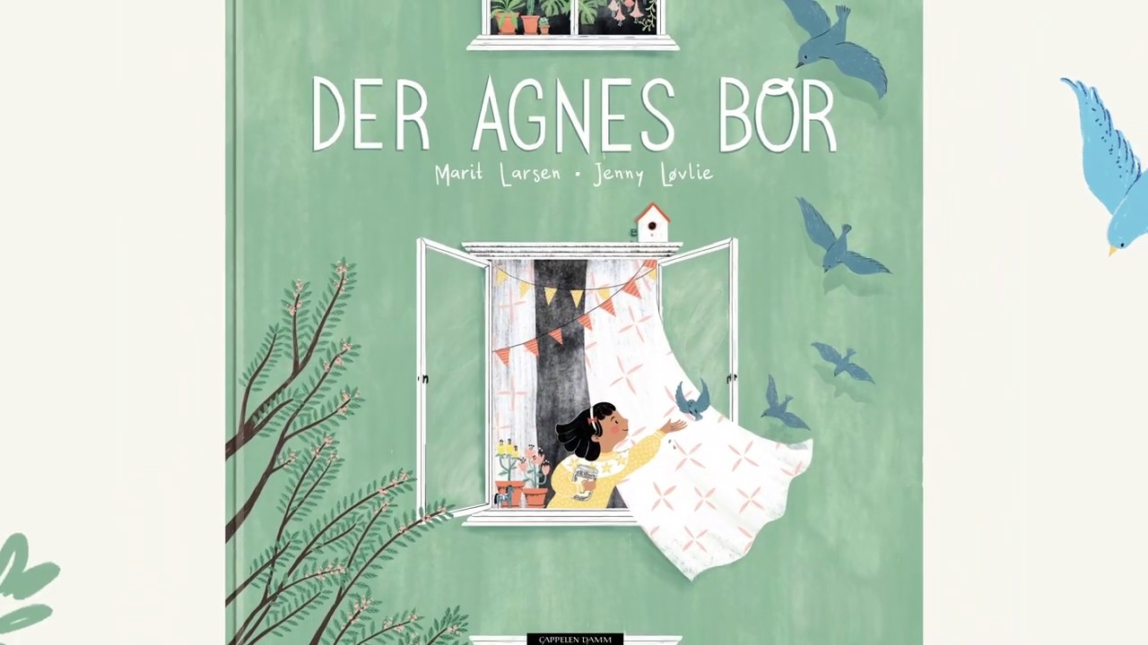 Marit Larsen og Jenny Løvlie: "Der Agnes bor" - Boktrailer