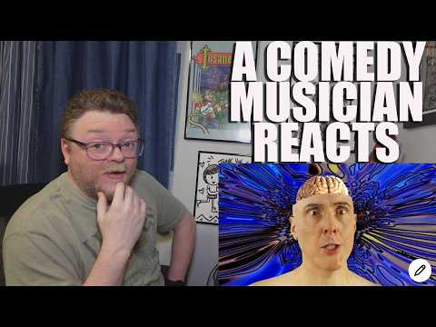A Comedy Musician Reacts | The Brain Song by "Weird Al" Yankovic [REACTION/ANALYSIS]