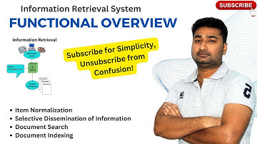 Functional Overview of Information Retrieval System (IRS) | Hindi | Amit Sagu | Part -2