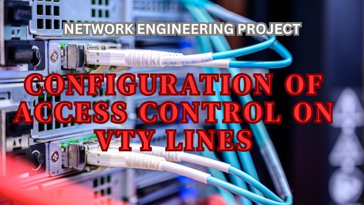 Configuration of Access Control List on VTY lines
