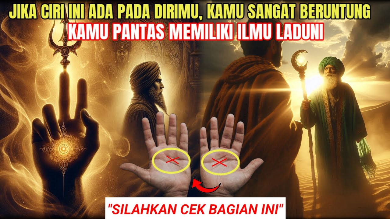 JIKA CIRI INI ADA PADAMU‼️TANDANYA KAMU MAMPU MENGUASAI ILMU LADUNI YANG DI MILIKI PARA WALI 
