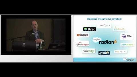 Lexalytics User Group - Ed Sullivan on Radian6 and Social Media