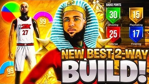 I HIT LEGEND AND MADE THE MOST UNSTOPPABLE 2-WAY PLAYSHOT BUILD GAME-BREAKING BUILD IN NBA2K21!