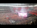 1D Opening Song Midnight Memories Wembley Stadium 6 6 14 View From Block 501 mp3