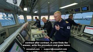 Offline AI that reads your ship's own manuals — Vessel Reference demo