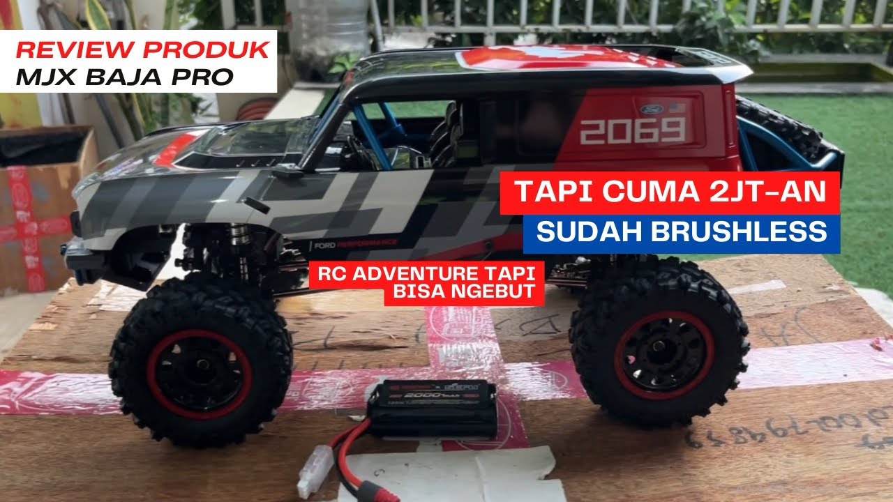 REVIEW RC ADVENTURE NGEBUT 2JT AN || MJX H12P BRONCO BAJA PRO BRUSHLESS 
