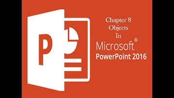 Class 5|Chapter 8|Objects in PowerPoint 2016|Part 1